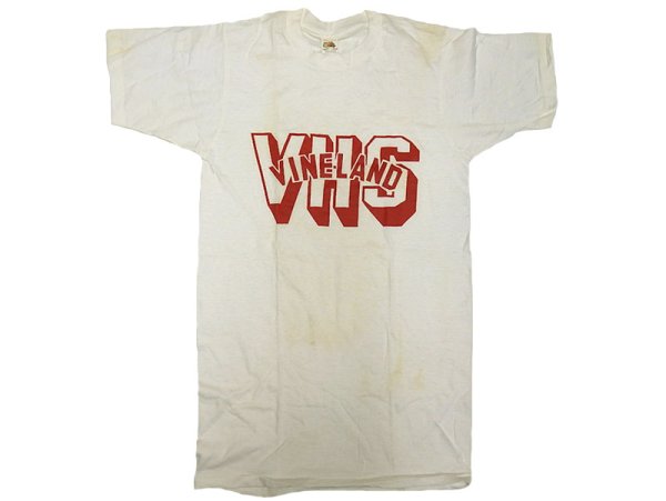 画像1: Deadstock 1970'S FRUIT of the LOOM VHS Tシャツ 100% COTTON アメリカ製  (1)