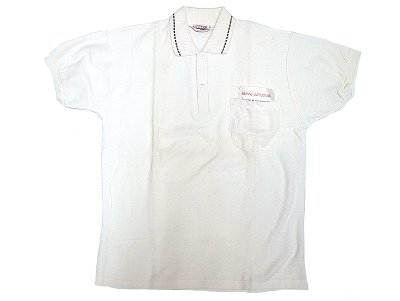 画像1: Deadstock 1970'S RUGBY SPORTSWEAR パイル地 ポロシャツ アメリカ製 