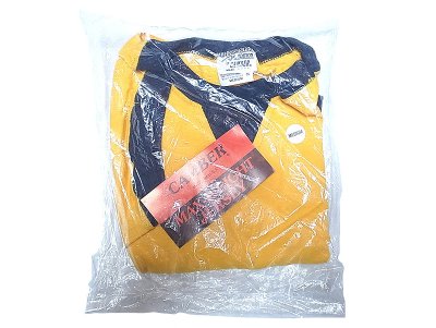 画像1: Deadstock 1990'S CAMBER MAX-WEIGHT Tシャツ 黄×紺  アメリカ製 袋入