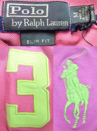 画像3: POLO Ralph Lauren BIG PONY SLIM FIT Polo Shirts ビック・ポニー ポロシャツ 