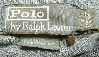画像3: POLO Ralph Lauren BIG PONY  Indigo Polo ポロ ラルフ インディゴ染 ポロシャツ