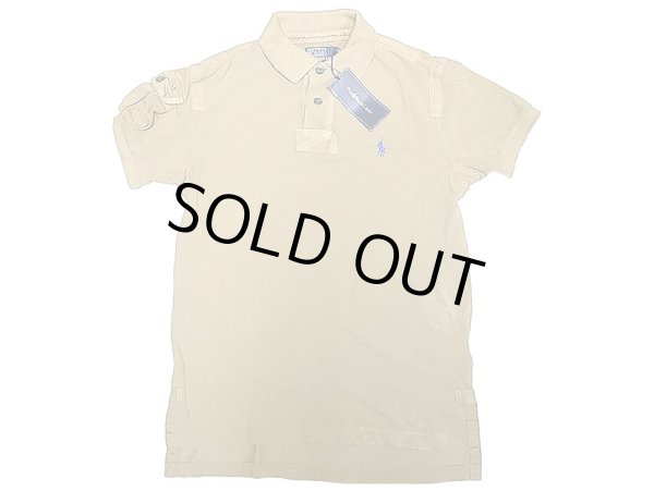 画像1: POLO Ralph Lauren Polo Shirts ラルフ ポロシャツ 肩ポケット付 Vintage加工 (1)