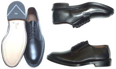 画像2: Allen Edmonds Leeds Black×Leather Sole リーズ レザーソール USA製 箱付