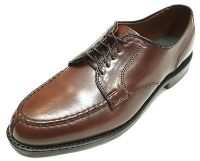 画像1: Allen Edmonds Bradley Burgundy CORDOVAN V-TIP コードバン USA製 箱付