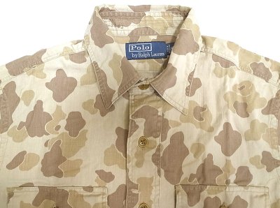 画像2: POLO by Ralph Lauren Desert CAMO Work Shirts デザート・カモ ワークシャツ