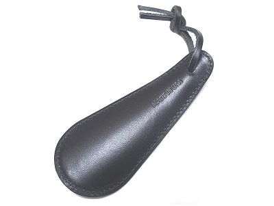 画像2: Allen Edmonds 4.5"Leather Shoe Horn 黒 本革 シューホーン アメリカ製 箱付