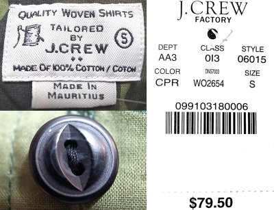画像3: J.CREW Camouflage Work Shirts　ジェイ・クルー カモフラージュ ワークシャツ