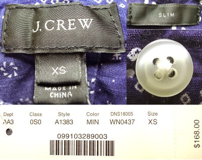 画像3: J.Crew Patch-Work Shirts ジェイ・クルー 絣抜染総柄 パッチワーク シャツ