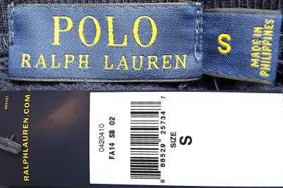 画像3: POLO by Ralph Lauren Sweat Shirts  P.R.L. N.EASTERN 前V スウェットシャツ 紺