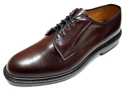 画像1: Allen Edmonds Leeds Burgundy CORDOVAN  リーズ コードバン USA製 箱付