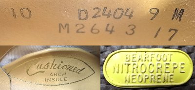 画像3: Deadstock 1960-70'S OUTDOORSMAN M264-2(3) Brown Blucher Oxford USA製 