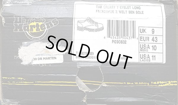 画像3: Deadstock 1990'S Dr.Martens TAN GREASY 7EYE FACEDSHOE イギリス製 箱付 (3)