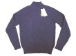 画像1: Double RL(RRL) Indigo Dyed Sweater インディゴ染 ウール混 ハイネック セーター (1)