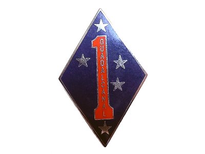 画像1: Deadstock US.Military Pins GUADALCANAL1 米軍部隊章 ピンバッチ #18