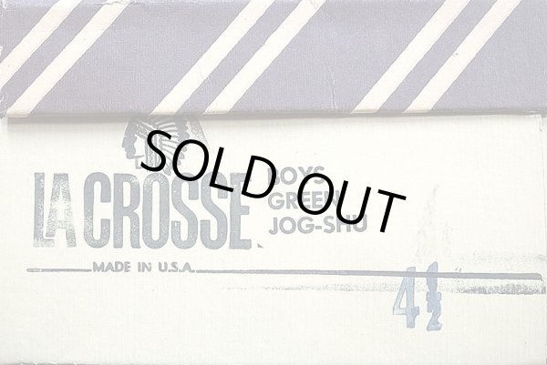 画像2: Deadstock 1970'S LA CROSSE JOG-SHU 緑×白 【Women's Size】USA製 箱付 (2)