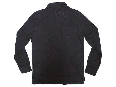 画像1: J.CREW Pull-Over Jersey Shirts Black ジェイ・クルー 黒 ジャージ・シャツ