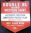 画像2: Double RL(RRL) Denim Western Shirts ダブルアールエル デニム ウエスタンシャツ (2)