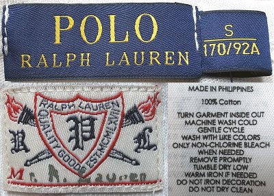 画像3: POLO Ralph Lauren "POLO" 2tone Long Sleeve T ポロ・ラルフ 白×紺 ロンT