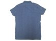 画像2: J.CREW Indigo Pull-Over H/S Shirts インディゴ染 ムラ糸 半袖 プルオーバー (2)