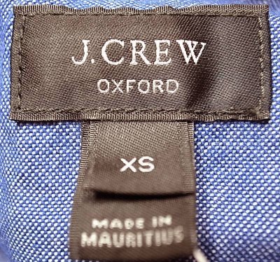 画像2: J.CREW Oxford Pull-Over B.D Shirts FBL オックスフォード 半袖 ボタンダウン