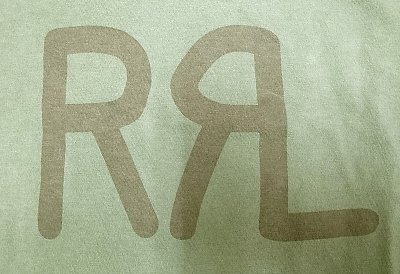 画像2: Double RL(RRL) "RRL"Tube T-Shirts ダブルアールエル ロゴＴシャツ Green