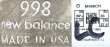 画像4: New Balance M998CH チャコール Made in USA ニューバラ アメリカ製 箱ナシ (4)
