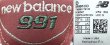 画像4: New Balance M991CO ニューバランス ワイン×チャコール アメリカ製 箱ナシ (4)