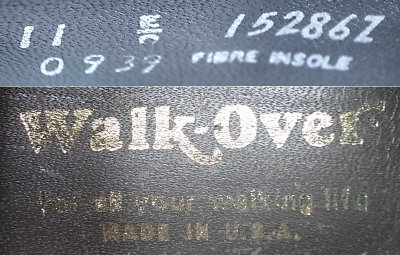 画像3: Deadstock 1970'S Walk-Over 939 モミ革プレーン・トウ 革張ソール USA製 箱付 