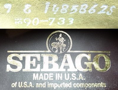 画像3: Deadstock 1990'S SEBAGO 733 CORDO CAYMAN BUR ローファー USA製 箱付