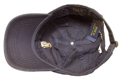 画像1: POLO RALPH LAUREN BEARS Baseball Cap ポロ・ベア キャップ スーツ・ベアー 紺