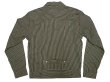 画像2: Double RL(RRL) Front Pleated Stripe 1st JK ダブルアールエル ファーストJK 黒  (2)