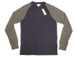 画像1: J.CREW Henley Neck Cut&Sewn L/S ジェイ・クルー ヘンリー カットソー ツートン (1)