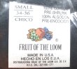 画像3: Deadstock 1991'S FRUIT OF THE LOOM Pocket-Tee 黒 S 綿100% USA製 袋入 (3)