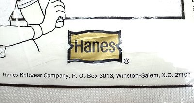 画像3: Deadstock 1970'S Hanes Top Shape TENNIS-T  ヘインズ テニスT USA製 袋入