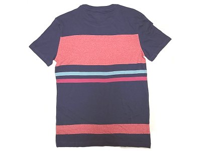 画像1: BDG. SLIM FIT CREW-NECK Boder T-Shirts BDG. 紺×杢赤 ボーダー Tシャツ 