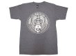 画像1: OBEY Skull Print T-Shirts  Charcoal  オベイ スカル プリント Tシャツ メキシコ製 (1)