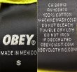 画像5: OBEY POSSE Print T-Shirts  オベイ プリントTシャツ 黄 綿100% メキシコ製 (5)
