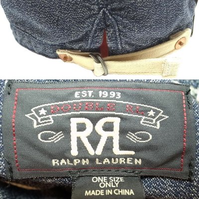 画像3: Double RL(RRL) Salt&Paper Railmans Cap レイルマンズ・キャップ Vintage加工  