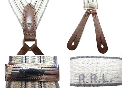画像3: Double RL(RRL) Stripe ‎Suspenders #1 ダブルアールエル サスペンダー