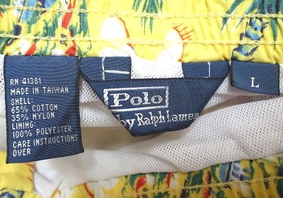 画像2: POLO Ralph Lauren  Swim Shorts ポロ・ラルフ ハワイアン柄 スイム・ショーツ