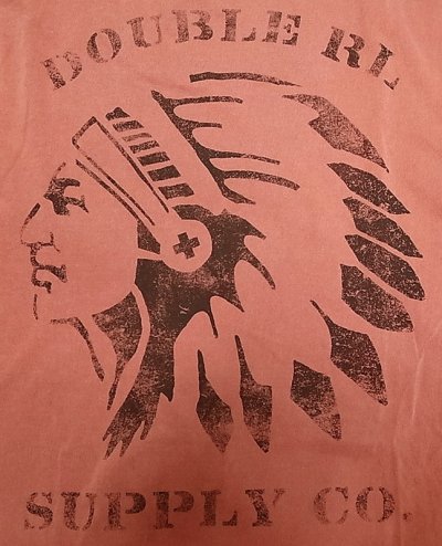 画像2: Double RL(RRL) Tube Native-American Print Tee 前後プリント Tシャツ