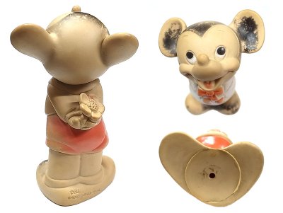 画像2: Mickey Mouse Rubber Doll 1960'S DELL ミッキー・マウス ラバードール アメリカ製