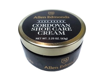 画像1: Allen Edmonds CORDOVAN Shoe Care Cream DARK BROWN Made in USA　