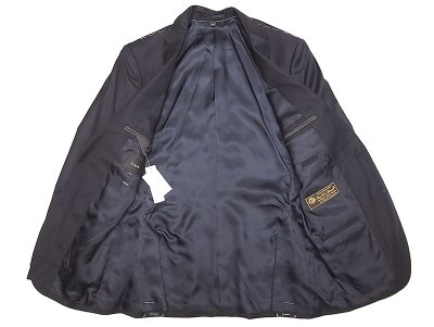 画像1: J.CREW Navy Blazer  SUPER 130'S WOOL ロロピアーナ　イタリアン・ファブリック