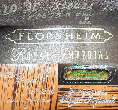 画像3: Deadstock 1980-90'S FLORSHEIM Royal Imperial KENMOOR LG WG 茶 箱付