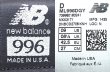 画像4: New Balance ML996DGY チャコール・ヌバック（本革）オールレザー USA製 箱付  (4)