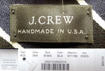 画像3: J.CREW REGIMENTAL TIE  USA製　ジェイ・クルー レジメンタル・タイ 紺×黒×白