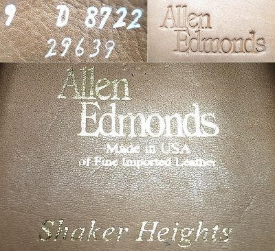 画像3: Allen Edmonds Shaker Heights Boots アレン・エドモンズ 黒カーフ×Tweed USA製