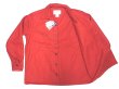 画像3: Deadstock 1980-90'S Melton Outer Wear メルトン CPO JK 赤ウール Made in USA (3)