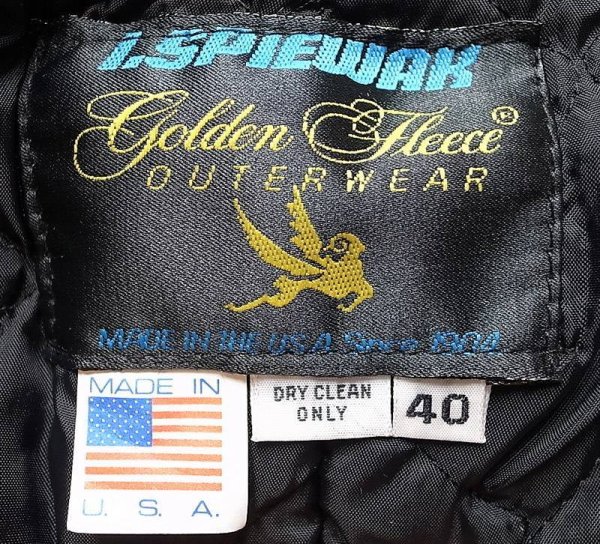 画像6: Deadstock 1990'S Golden Fleece (I.SPIEWAK) Peacoat ピーコート 紺 USA製 (6)